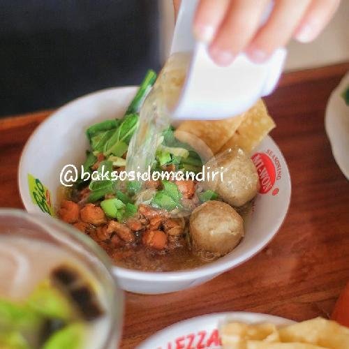 Es Teler menu Bakso Dan Mie Ayam Sido Mandiri, Kartasura