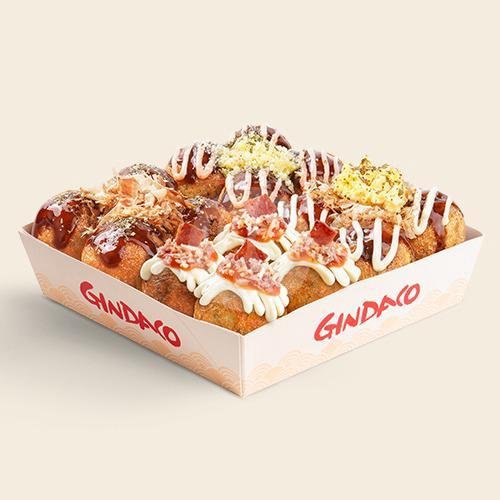 Cheesy Meatzza Takoyaki menu Gindaco, Galaxy Mall 1 Surabaya