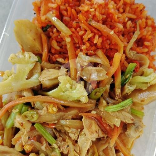 Krengsengan Jamur menu Nasi Goreng Los Gak Rewel, Jalan Teluk Amurang 23