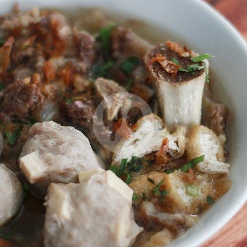 Bakso Balungan Komplit (bbk) menu Bakso Balungan Pojok Mirota, Nogotirto