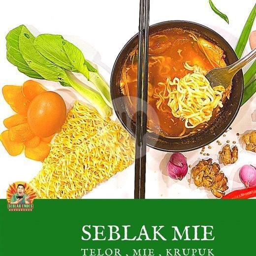 Seblak Mie menu Seblak Endes Bang Jo, Mojosongo