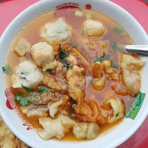 Bakso+Pangsit Basah menu Bakso Malang Bang Samson, A. Yani
