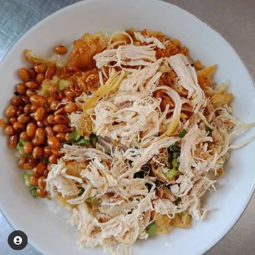 Bubur Ayam 1/2 Telor menu Bubur Ayam Pak Dase, Dago