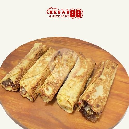 Full Beef Big menu Kebab 88 & Susu Murni - UBERTOS Mall