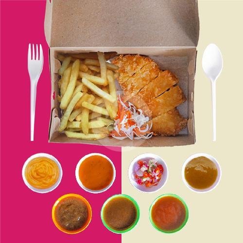 Mie Box Ayam Karaage menu Haoya Katsu, Purwosari