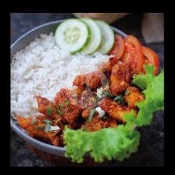 Nasi Ayam Cabe Garam menu Naik Daun BSB Ivy Park