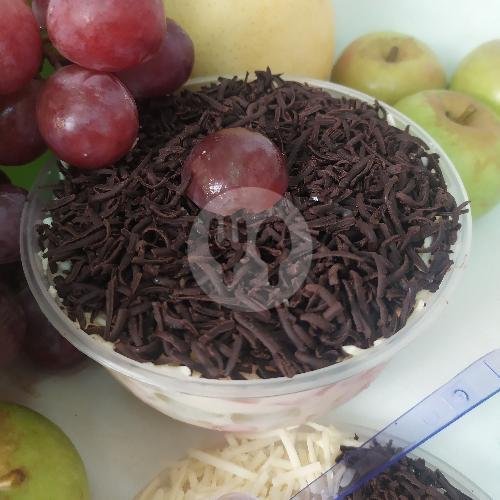 Salad Buah Medium Keju Coklat menu Sihasz Salad Buah, Karang Menjangan