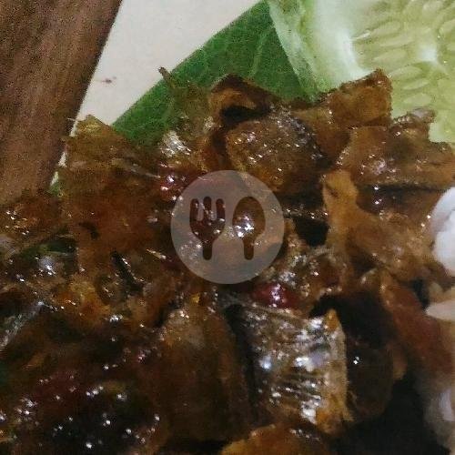 Pempek Kapal Selam Besar menu Warung Ribang, Komplek Bumi Harapan