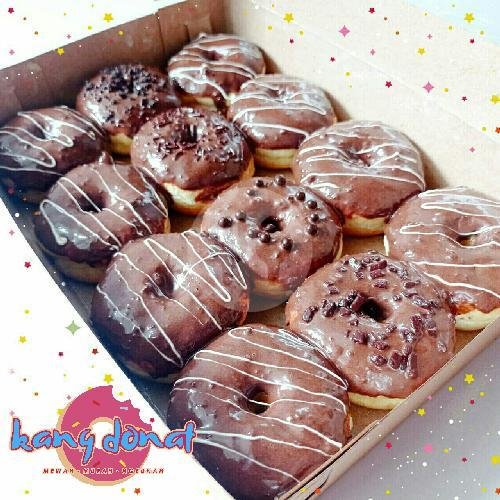 Donat Mini Choco Cheese Isi 6 menu Kang Donat, Kiaracondong