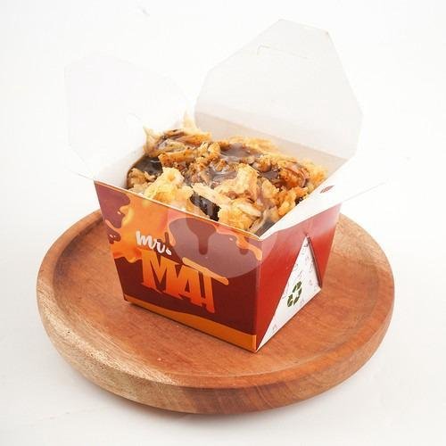 Duo Ricebox + 2 Es Teh Jumbo menu Mr. M4T, Pujasera Suhat Indah