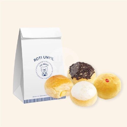 Paket Roti Unyil 16 Pcs (Mix) + Box menu Roti Unyil JiW, Stasiun Gambir