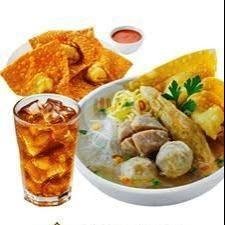 Mie Ayam menu Bakso Mie Ayam Pak Di, Samirono