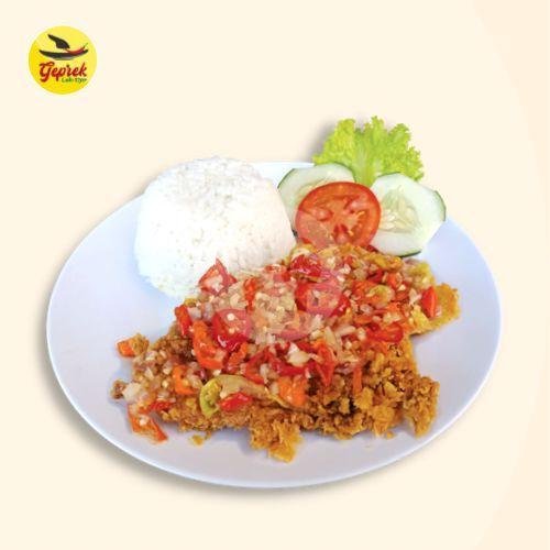 INDOMIE SAMBAL MATAH menu Geprek Lek Djo, Dr Wahidin