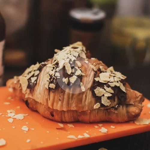 Homemade Kaya Croissant menu Paper & Sip , Aria Jipang