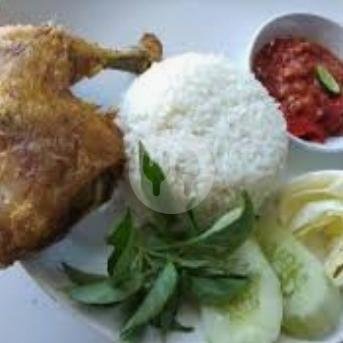 Paket Komplit Nila Bakar Madu + Nasi + Terong Crispy + Es Teh menu Penyetan Pak Kebo 2, Kranggan 1 Jogotirto Berbah