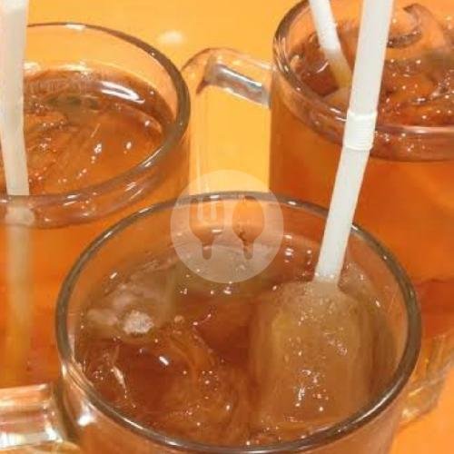 Es Teh menu Sate Cak Adam, Moyudan