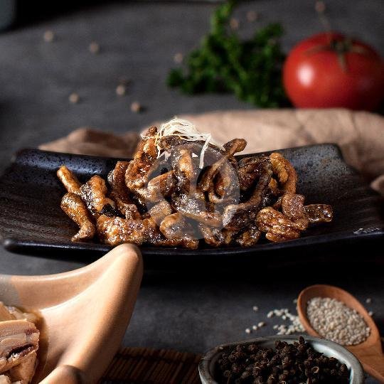 Tumis kue lobak dengan tauge menu Imperial Shanghai Lamian & Xiao Long Bao, Plaza Indonesia
