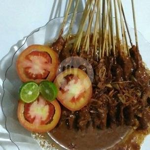 Nasi Putih menu Sate Ca' Aziz, Komplek Angkasa Pura