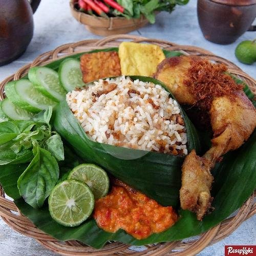 Ayam Penyet Paha Bawah menu Ayam Bakar Djontor, Tawang