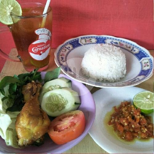PAKET NASI PAHA DAN MINUM menu Warung Makan Mass Bass