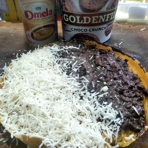 Coklat Krispy Keju Susu menu Martabak Anna Rassa, Unjani