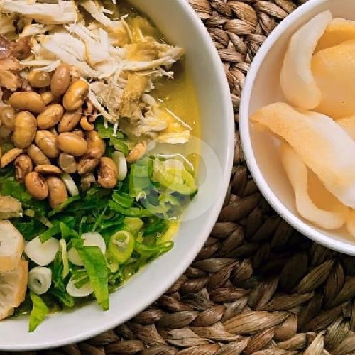 Paket Sarapan Lontong Sayur Betawi menu Bubur Ayam Sembilan Babarsari, Depok