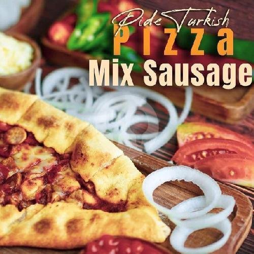 Mix Sosis menu Pide Turkish Pizza, Sumber Kab. Cirebon
