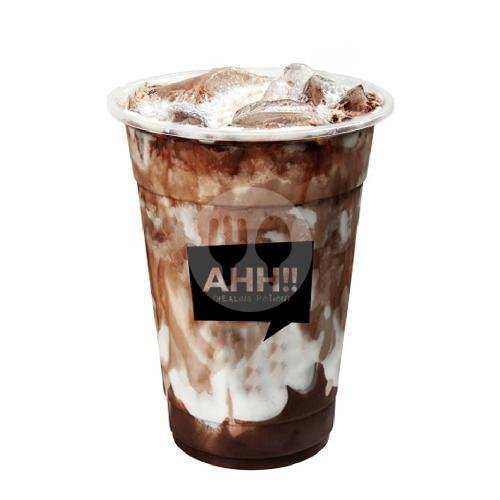 Lychee Milk menu AHH (Healing Potion), Sawo