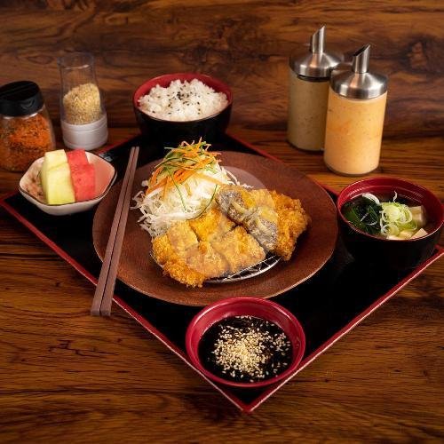 Black Pepper Chicken Katsu Set menu Katsyu, Taman Jajan Bintaro Jaya