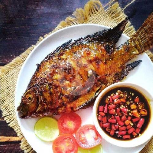Bakar Ikan Nila menu Warung Cobek Sumoreang