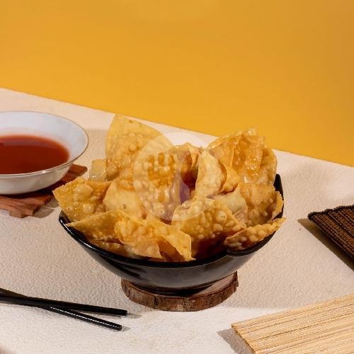 Pangsit Goreng 8Pcs menu Bakmi Boy Santa, Cikajang