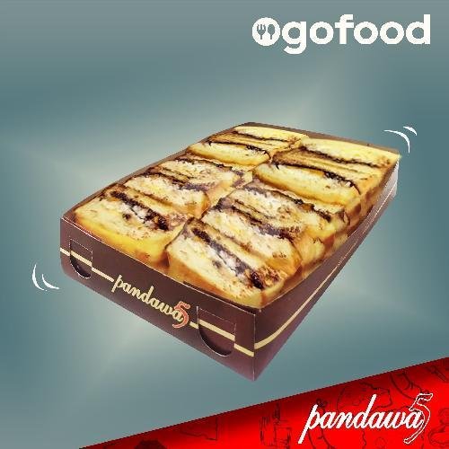 Keju Pisang - OREO (Pisah) menu Roti Bakar dan Kukus Pandawa 5, Ambarketawang