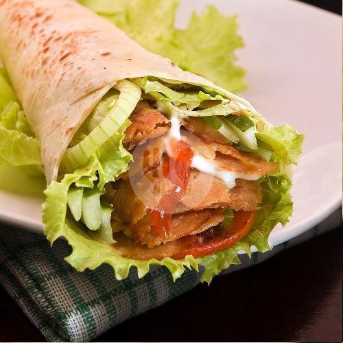 Beef Kebab Gandum menu Corner Kebab, Babakan Sari