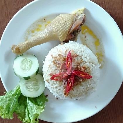 Nasi Ayam Kampung Edan menu Warung Presiden, Kedungkandang