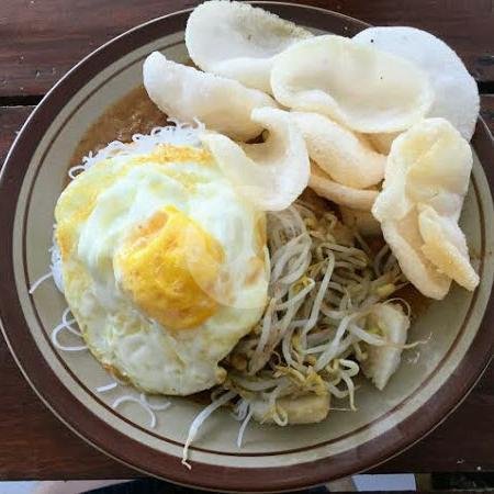 Krupuk Ketoprak menu Ketoprak Lestari, Villa Nusa Indah