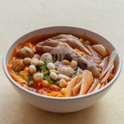 Sosis menu Seblak AA Bandung, Hasanudin