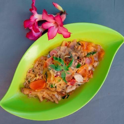 Seblak Sosis menu Saung Seblak Indogriya (Seblak Denta), Perum. Indogriya, Klangenan