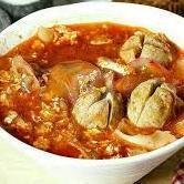 Ceker menu Seblak AA Bandung, Hasanudin