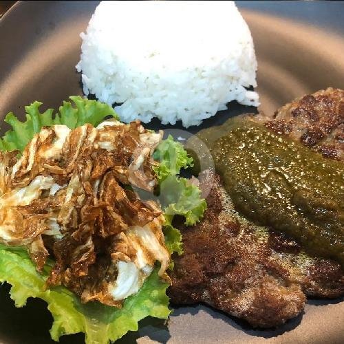 Steak Api Double Barbeque menu Steak Api (Ayam Olahan rasa Sapi), Bojong Koneng