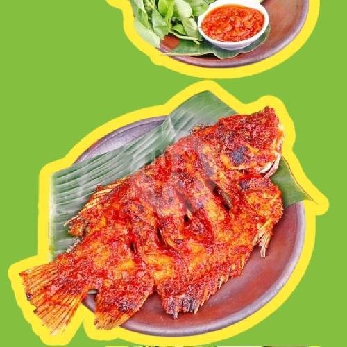 Gurame Bakar Pedas Manis/K (5 Ons) + Gratis Sayur menu Pojok Bebakaran Jambon