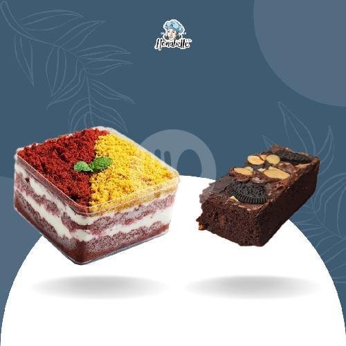 Belgian Melted Box Premium Dessertbox (500ml) menu Honabelle Brownies & Dessert, Ngaglik