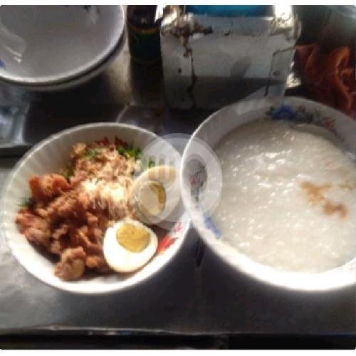 BUBUR AYAM + ATI AMPELA 1 PORSI menu Bubur Ayam Mang Iyan Setrasari Mall, Morning Glory