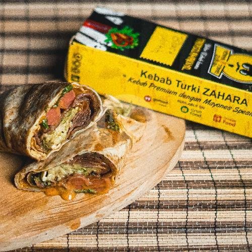 Kebab Cheese menu Kebab Turki Zahara, Tabing