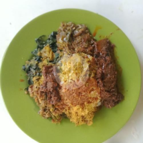 Nasi Paru menu Masakan Padang Uda Ali, Dukuh Pakis