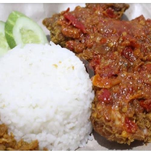 Paket Ayam Geprek Lombok Ijo menu Ayam Geprek dan Kremes Garasi Ayam Sumber, Pajajaran