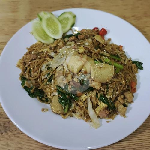Bakmi Goreng Bakso Ikan+ Ayam menu Bakmi Ayam Jamur Bang Amin, Matraman