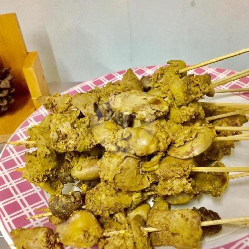 Sate Kulit Ayam menu Bubur Ayam Hot, Poncol Indah