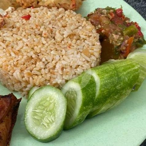 Nasi Cikur Ayam menu GURIH Nasi Kuning Ibu Ecin