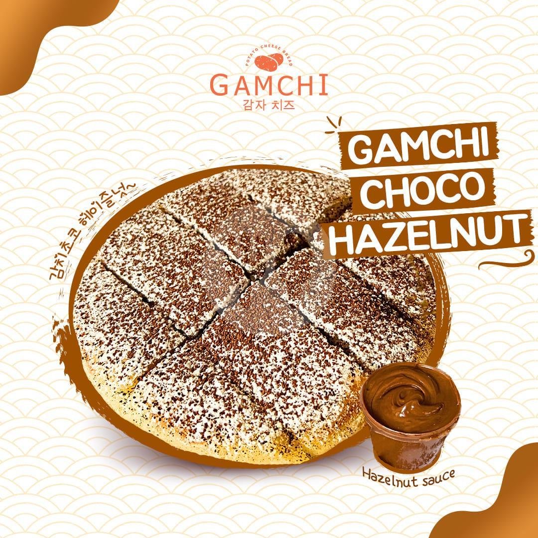 Sauce Salted Caramel menu Gamchi Potato Cheese Bread, Mall Kota Kasablanka