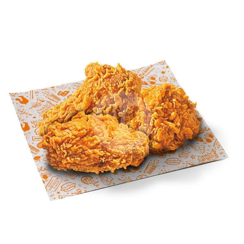 Poppin 2Pcs Crispy Chicken menu Popeyes Chicken, Bintaro Emerald
